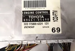 MB175800-632 блок управління ECU Toyota Avensis T250 2003