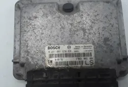 GM90589736LS блок управления ECU Opel Astra G 2000