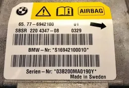 03B200MA0190Y блок управления AirBag (SRS) BMW 5 E60 E61 2005