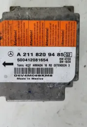 500412081654 блок управління AirBag (SRS) Mercedes-Benz E W211 2004