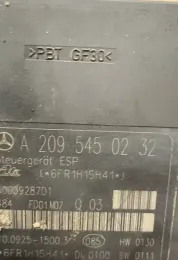 00039287D1 блок управления ABS Mercedes-Benz C W203 2001