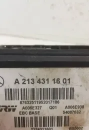 54087632 блок управления ABS Mercedes-Benz E W213 2016