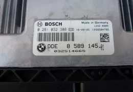 8589145 Mini One - Cooper F56 F55 2016 engine control unit with key, set