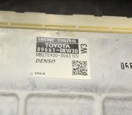 896610KW30 Engine Control Unit ECU Toyota Hilux (AN10 AN20 AN30) 2012 896610KW30 Engine Control Unit ECU Toyota Hilux (AN10 AN20 AN30) 2012