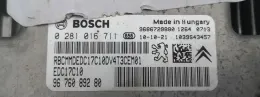 9676089280 блок управління двигуна з ключем, комплект Peugeot 206+ 2010