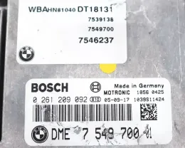 7549700 блок управління двигуна з ключем, комплект BMW 7 E65 E66 2005