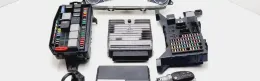 4X4312A650AJ блок управления двигателя с ключем, комплект Jaguar X-Type 2007