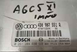 4B0919880H блок управления двигателя с ключем, комплект Audi A6 S6 C5 4B 1997