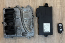 X5 BMW 7614754, 0261S06499 блок керування двигуна з ключем, комплект