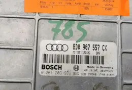 8D0907557CX блок управления двигателя с ключем, комплект Audi A4 S4 B5 8D 2016