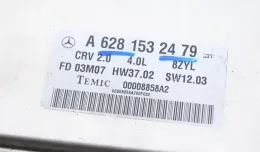 6281532479 блок управления двигателя с ключем, комплект Mercedes-Benz E W211 2002