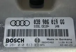 0281010813 блок управления двигателя с ключем, комплект Audi A4 S4 B6 8E 8H 2002