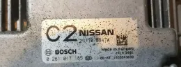 23710BB47A блок управления двигателя с ключем, комплект Nissan Qashqai 2013