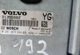 31355882 блок управления двигателя с ключем, комплект Volvo V60 2019