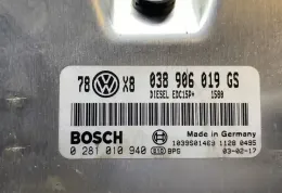 3B0920927A блок управління двигуна з ключем, комплект Volkswagen PASSAT B5.5 2003