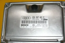 0281011136 блок управления двигателя с ключем, комплект Audi A6 S6 C5 4B 2003