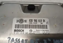 038906019BK блок управления двигателя с ключем, комплект Volkswagen PASSAT B5 1997