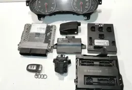 4G0907468C блок управління двигуна з ключем, комплект Audi A7 S7 4G 2011