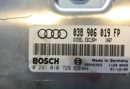 0281010729 блок управління двигуна з ключем, комплект Audi A4 S4 B6 8E 8H 2004