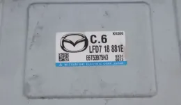 X1T264471A блок управления двигателя с ключем, комплект Mazda 5 2007