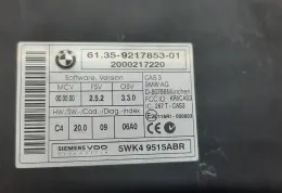 9217853 блок управления двигателя с ключем, комплект BMW 3 E90 E91 2007