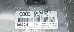 8E0909559H блок управления двигателя с ключем, комплект Audi A6 S6 C5 4B 2001