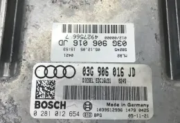 1039S12996 блок управления двигателя с ключем, комплект Audi A4 S4 B7 8E 8H 2007