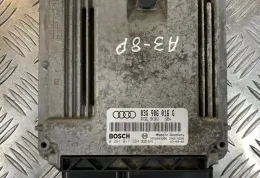 1039S03386 блок управління двигуна з ключем, комплект Audi A3 S3 8P 2004