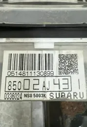 85002AJ431 блок управління двигуна з ключем, комплект Subaru Legacy 2012