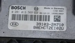 391032A710 блок управління двигуна з ключем, комплект KIA Ceed 2008