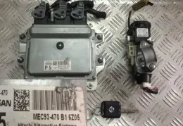 MEC93470 блок управления двигателя с ключем, комплект Nissan Qashqai 2009