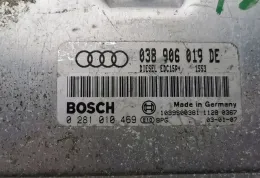 038906019DE блок управління двигуна з ключем, комплект Audi A3 S3 8L 2016