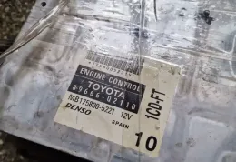 8966602110 блок управління двигуна з ключем, комплект Toyota Corolla Verso AR10 2006