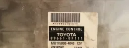896610F111 блок управления двигателя с ключем, комплект Toyota Corolla Verso E110 2004