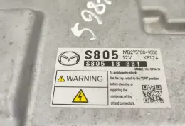 S80518881 блок управления двигателя с ключем, комплект Mazda 3 2019