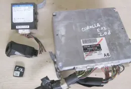 8978012140 блок управления двигателя с ключем, комплект Toyota Corolla E120 E130 2005
