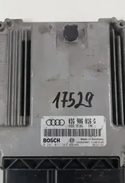 03G906016G блок управління двигуна з ключем, комплект Audi A3 S3 8P 2004