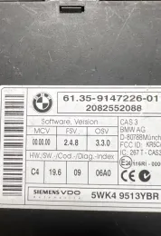 2082552088 блок управління двигуна з ключем, комплект BMW 3 E90 E91 2009