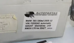 306D3170 блок управління двигуна з ключем, комплект BMW 5 E60 E61 2006