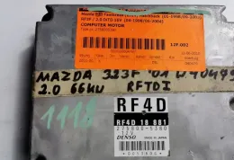 RF4D18881 блок управления двигателя с ключем, комплект Mazda 323 1998